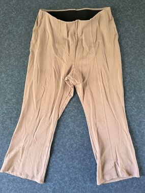 Women's Old Navy Extra High-Waisted Stevie Crop Kick Flare Pants XL Sedimentary